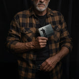 Honor Duty Men's Wallet Silent Navy Salute