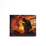 Honor Duty Men's Wallet Warrior’s Prayer