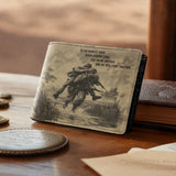 Honor Duty Men's Wallet Call On Me Brother